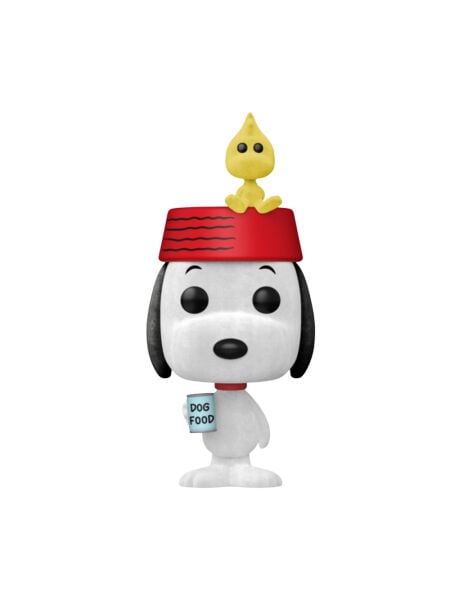 Peanuts - Snoopy with Woodstock Flocked (Exclusive) Funko Pop! Animation Figür #2096