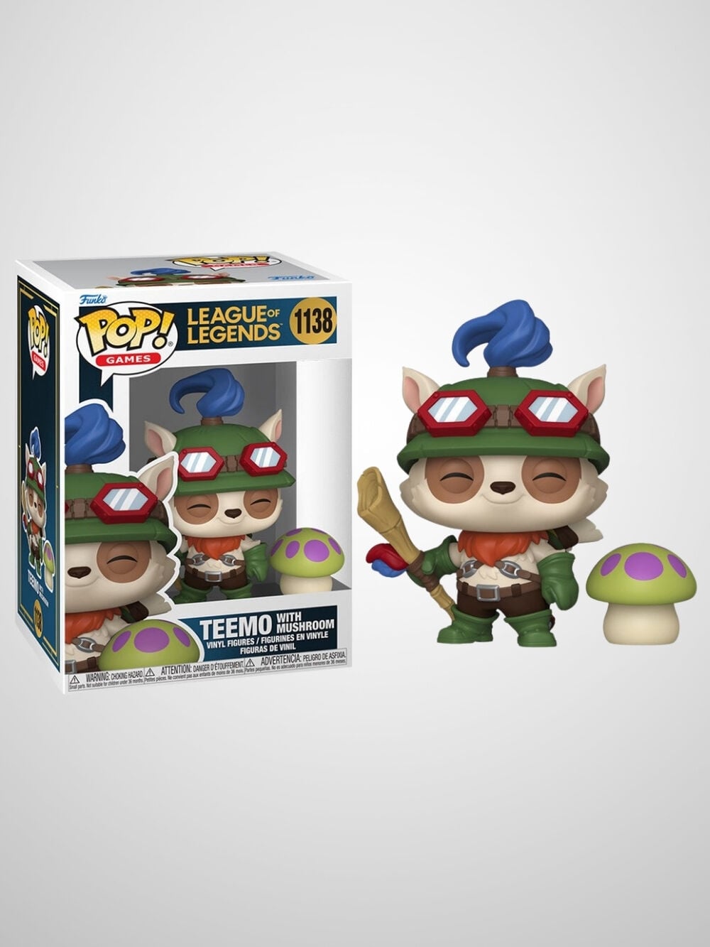 League of Legends - Teemo with Mushroom Funko Pop! Games Figür #1138
