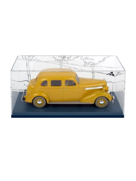 Tintin - The Buick Beige (La conduite intérieure beige) 1/24 Scale Diecast Model Araç (No.36)