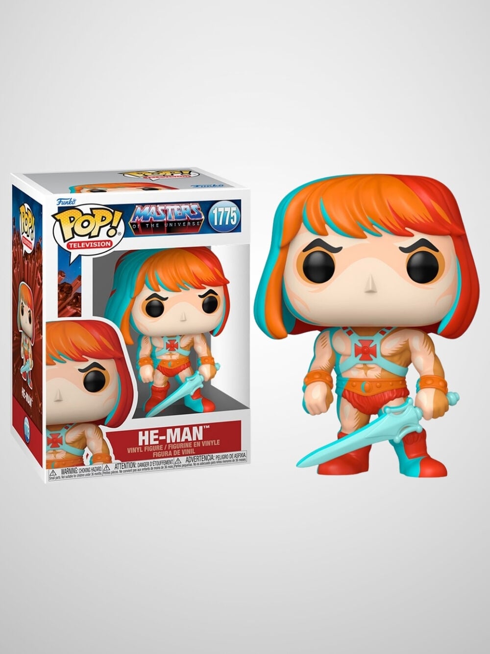 Masters of the Universe - He-Man (Comic Deco) Funko Pop! Television Figür #1775