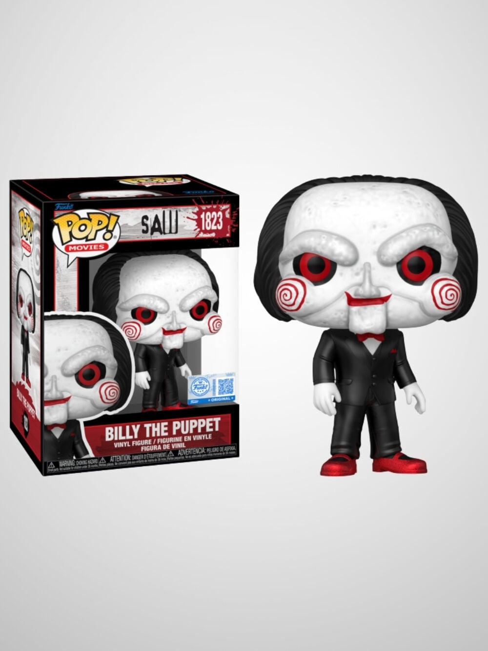 Saw - Billy the Puppet with Glitter Shoes Funko Pop! Movies Figür #1823