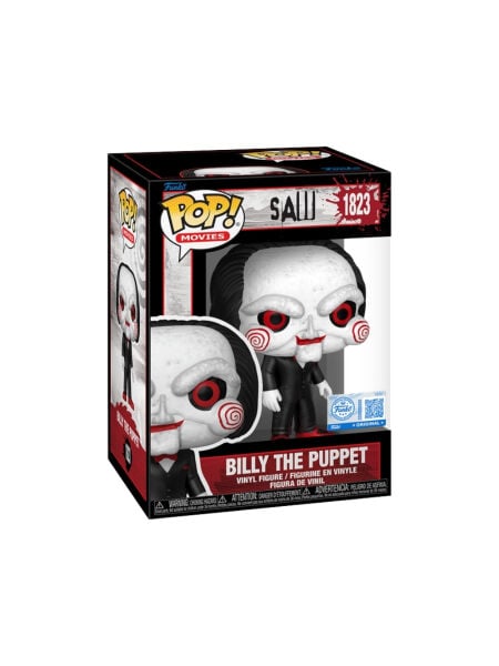 Saw - Billy the Puppet with Glitter Shoes Funko Pop! Movies Figür #1823