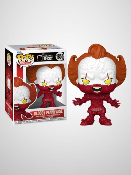 It: Welcome to Derry - Bloody Pennywise Funko Pop! Television Figür #1856