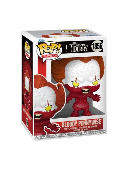 It: Welcome to Derry - Bloody Pennywise Funko Pop! Television Figür #1856