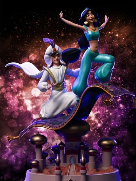 Disney 100 Years - Aladdin and Jasmine 1/10 Art Scale Limited Edition Heykel