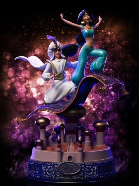 Disney 100 Years - Aladdin and Jasmine 1/10 Art Scale Limited Edition Heykel