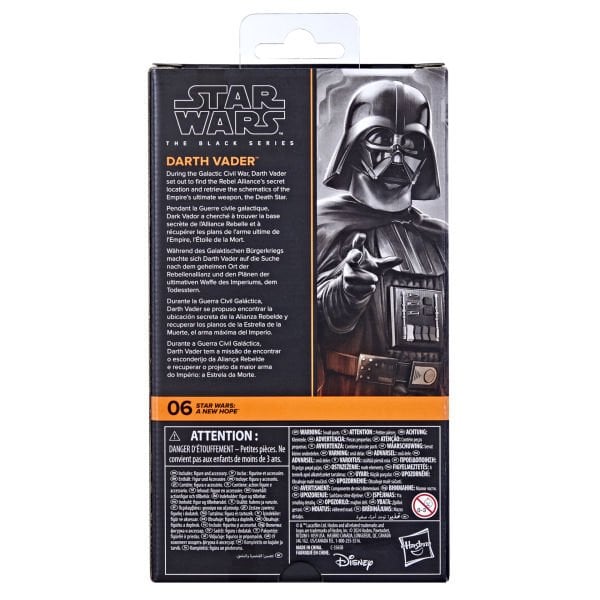 Star Wars Black Series Darth Vader Aksiyon Figürü (A New Hope)
