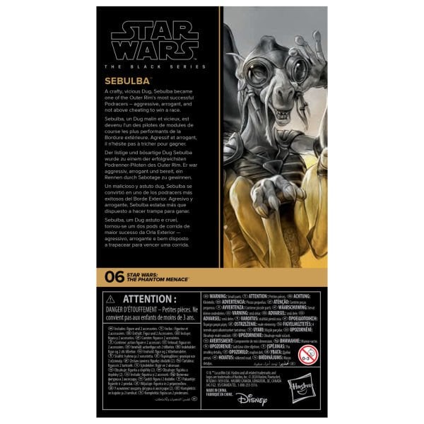 Star Wars Black Series Sebulba Aksiyon Figürü (The Phantom Menace)