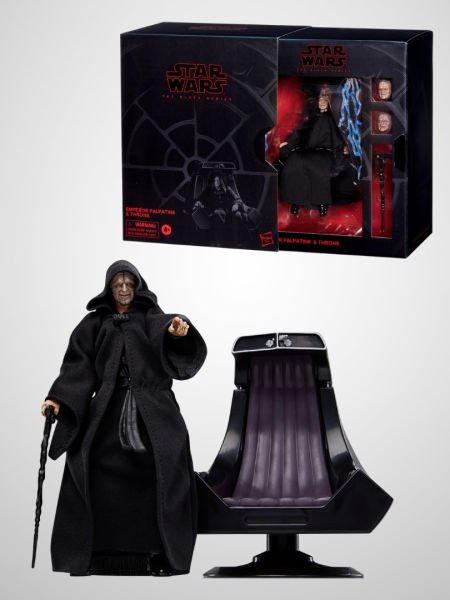 Star Wars Black Series Emperor Palpatine & Throne Aksiyon Figür