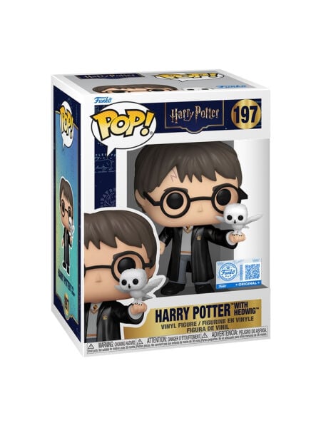 Harry Potter - Harry Potter with Hedwig (Exclusive) Funko Pop! & Buddy Figür #197