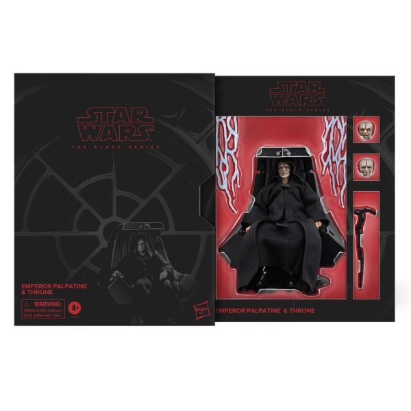 Star Wars Black Series Emperor Palpatine & Throne Aksiyon Figür Seti (Return of the Jedi)