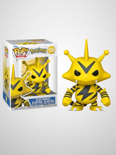 Pokemon - Electabuzz Funko Pop! Games Figür #1124
