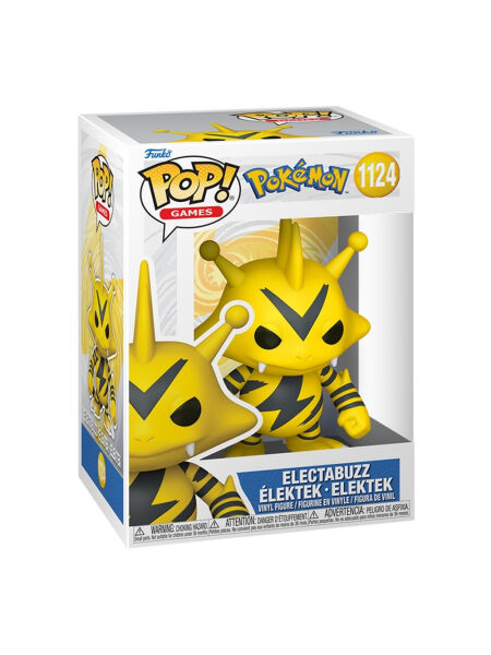 Pokemon - Electabuzz Funko Pop! Games Figür #1124