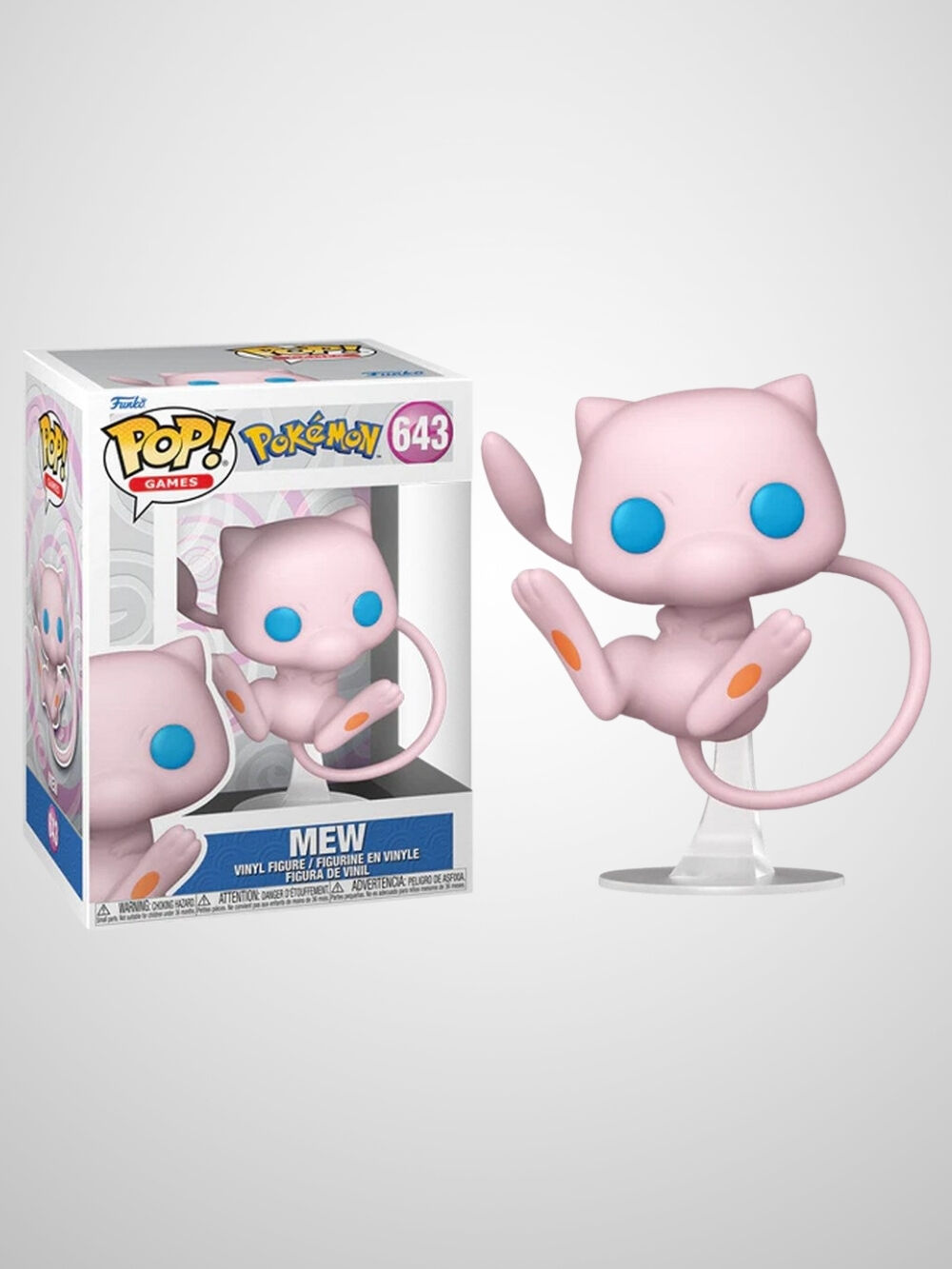 Pokemon - Mew Funko Pop! Games Figür #643
