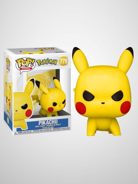 Pokemon - Pikachu Angry Crouching Funko Pop! Games Figür #779