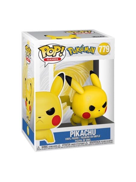 Pokemon - Pikachu Angry Crouching Funko Pop! Games Figür #779