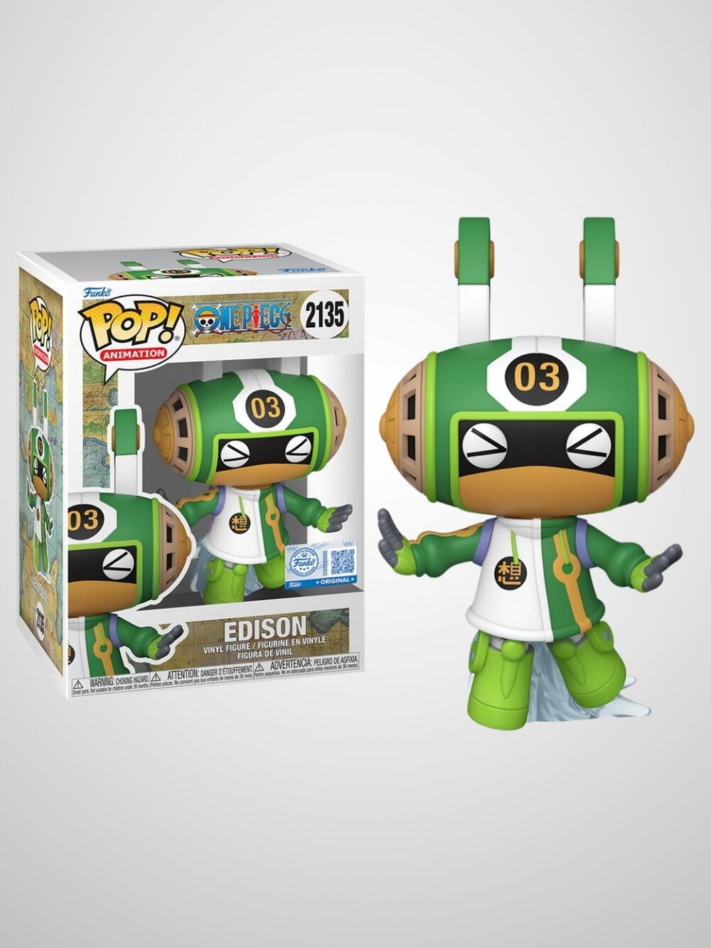One Piece - Edison Funko Pop! Animation Figür #2135