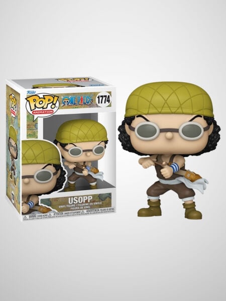 One Piece - Usopp with Rubber Band Funko Pop! Animation Figür #1774