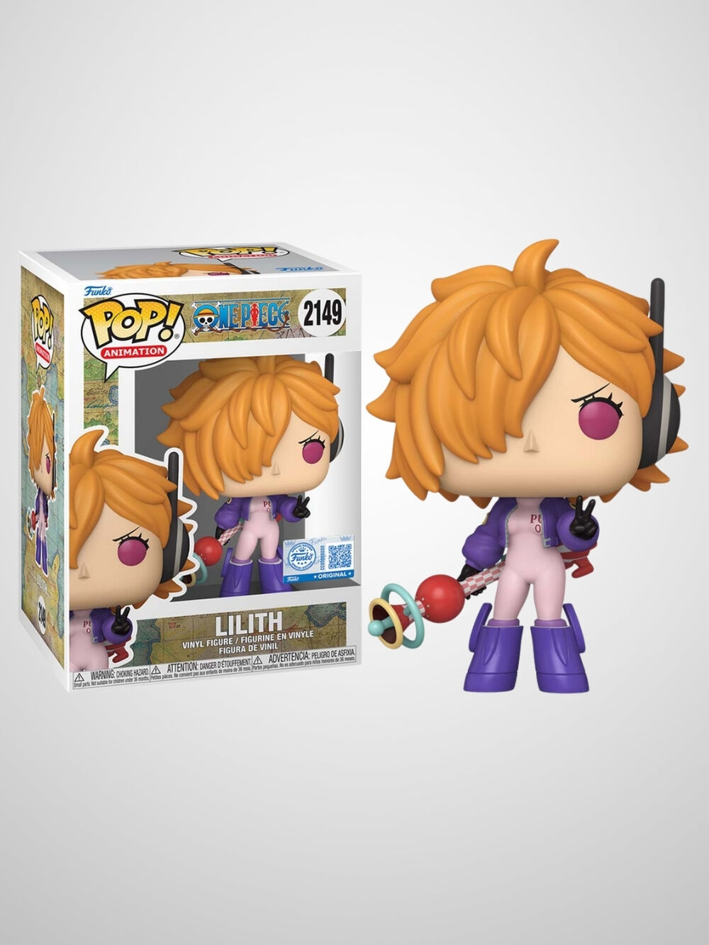 One Piece - Lilith with Bubble Gun Funko Pop! Animation Figür #2149