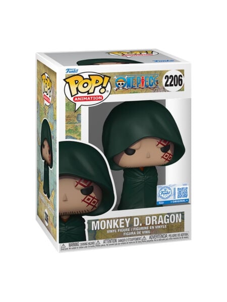 One Piece - Monkey D. Dragon Funko Pop! Animation Figür #2206