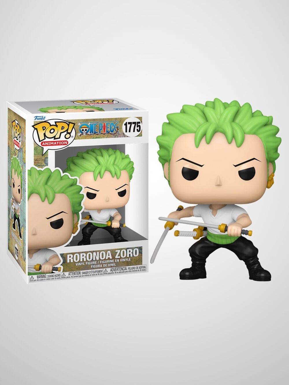 One Piece - Roronoa Zoro (Two Sword Style) Funko Pop! Animation Figür #1175