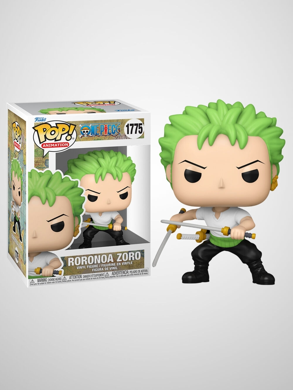 One Piece - Roronoa Zoro (Two Sword Style) Funko Pop! Animation Figür #1175