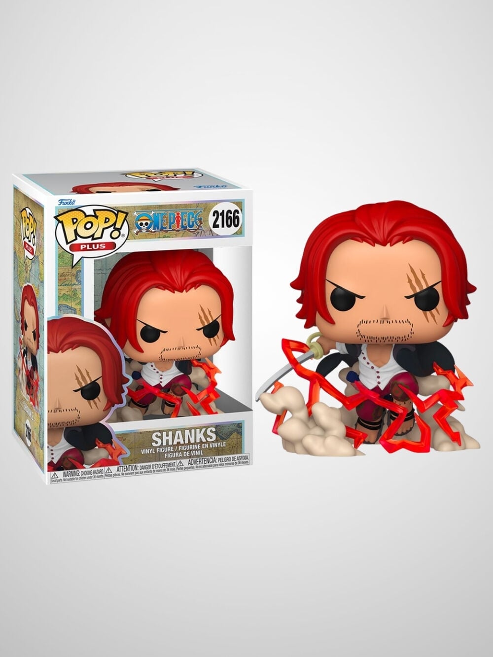 One Piece - Shanks Funko Pop Plus! Animation #2166