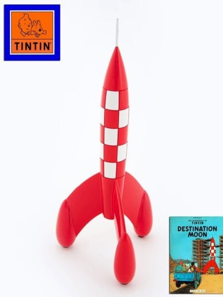 Tintin Rocket (17 cm) Figür