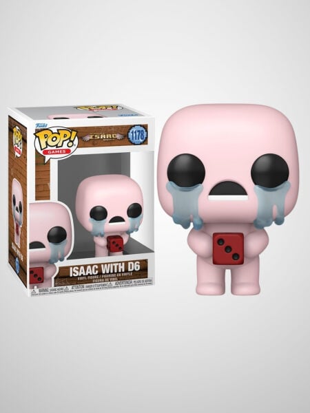 Binding of Isaac: Rebirth - Isaac with D6 Funko Pop! Games Figür #1178