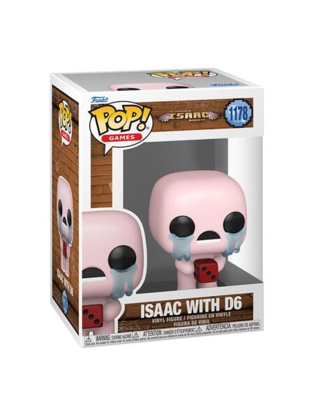 Binding of Isaac: Rebirth - Isaac with D6 Funko Pop! Games Figür #1178