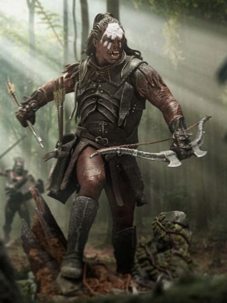 Lord of the Rings - Lurtz Uruk-Hai Leader 1/10 Art Scale Limited Edition Heykel