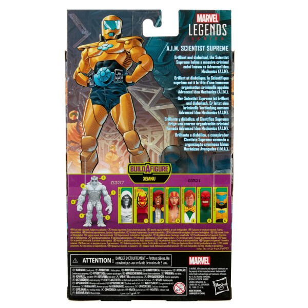 Marvel Legends Super Villains A.I.M. Scientist Supreme (Xemnu BAF)