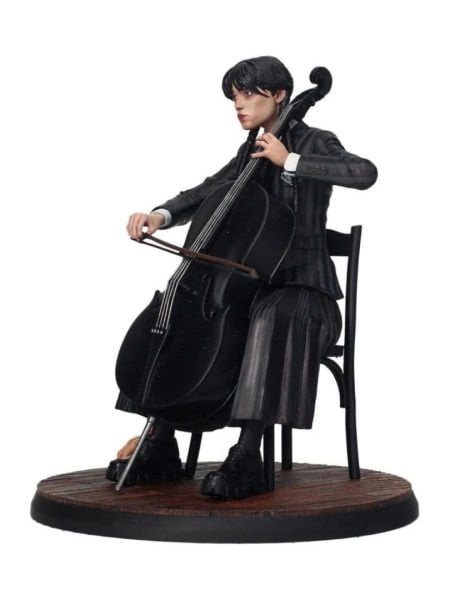 Wednesday (2022) - Wednesday with Cello and Thing Koleksiyon Figürü