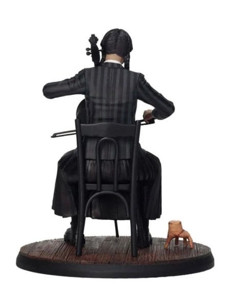 Wednesday (2022) - Wednesday with Cello and Thing Koleksiyon Figürü