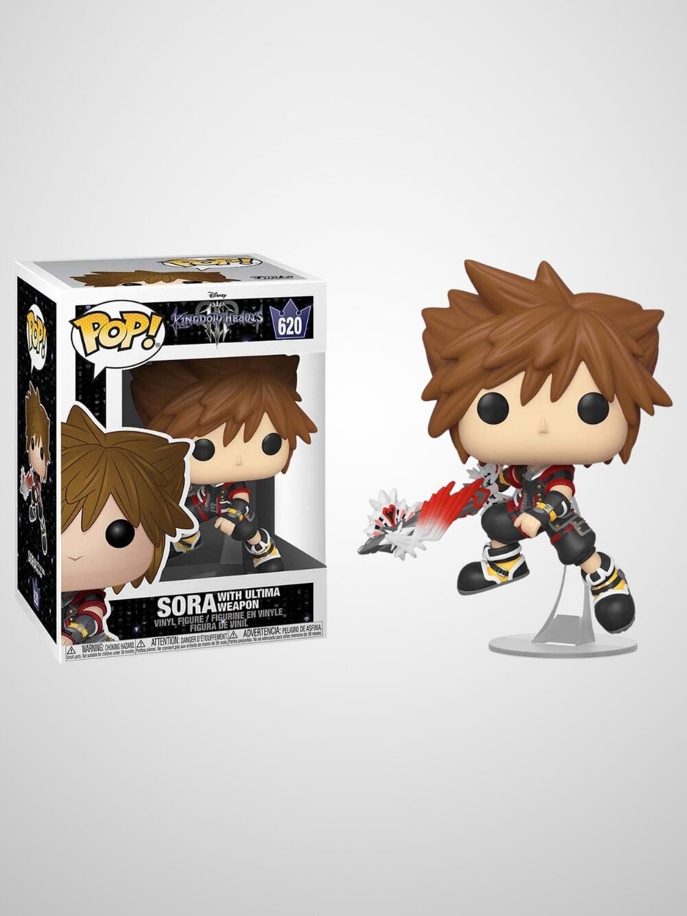 Kingdom Hearts 3 - Sora with Ultima Weapon Funko Pop! Games Figür #620