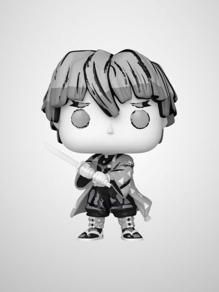 Demon Slayer - Zenitsu Agatsuma (Sumi Deco) Funko Pop! Animation Figür #2192