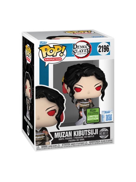 Demon Slayer - Muzan Kibutsuji Metallic (2026 Spring Convention Exclusive) Limited Edition Funko Pop! Animation Figür #2196