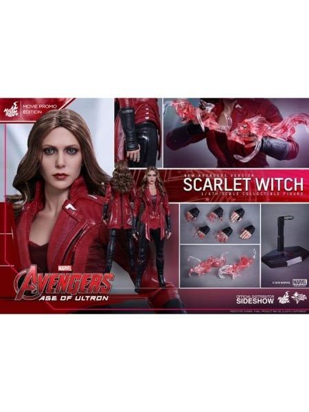 Avengers: Age of Ultron - Scarlet Witch New Avengers Version 1/6 Scale Koleksiyon Figürü