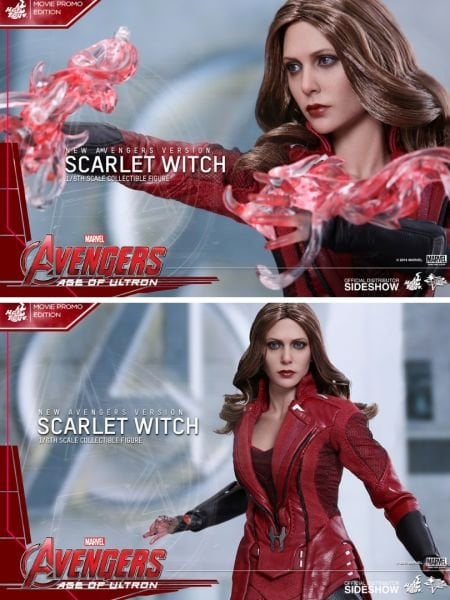 Avengers: Age of Ultron - Scarlet Witch New Avengers Version 1/6 Scale Koleksiyon Figürü