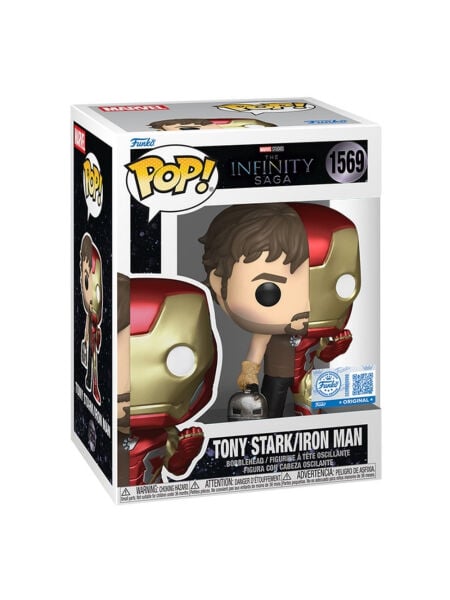 Marvel: The Infinity Saga - Tony Stark/ Iron Man Split (Exclusive) Funko Pop! Figür #1569