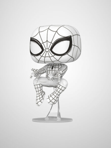 Marvel Sketched - Spider-Man Funko Pop! Figür #1574