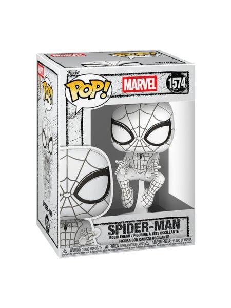 Marvel Sketched - Spider-Man Funko Pop! Figür #1574