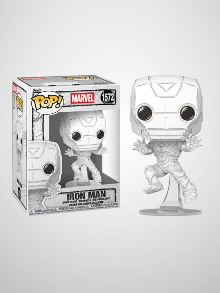 Marvel Sketched - Iron Man Funko Pop! Figür #1572