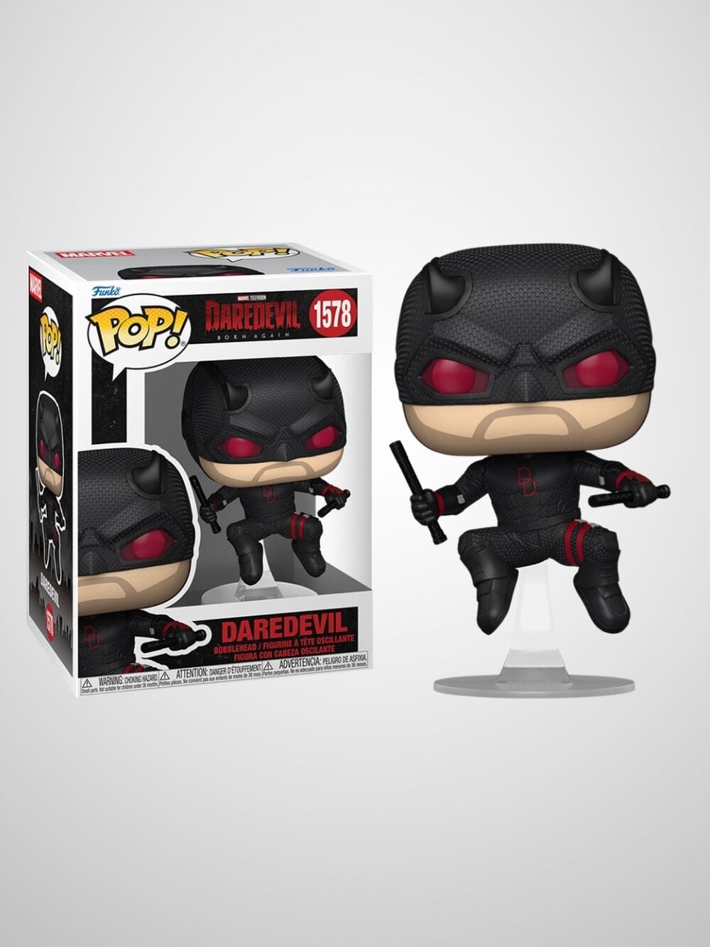 Daredevil: Born Again - Daredevil (Black Suit) Funko Pop! Heroes Figür #1578