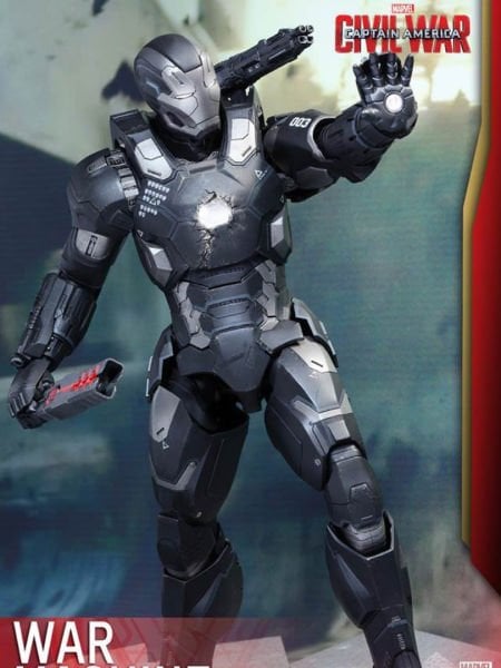 Captain America: Civil War - War Machine Mark III 1/6 Scale Diecast Koleksiyon Figürü
