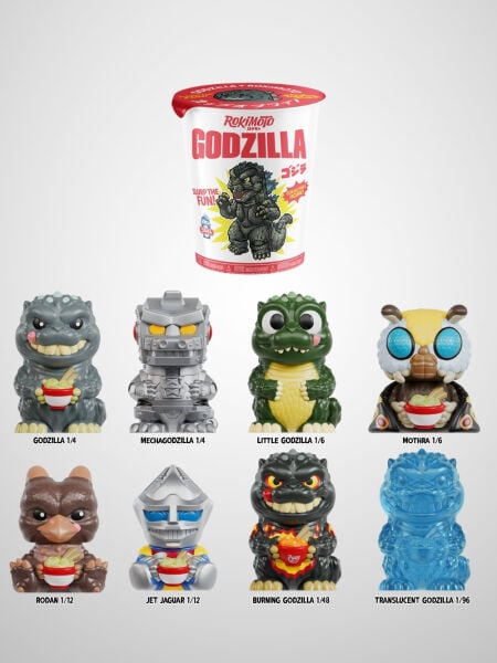 Godzilla - Rokimoto Mystery Cup Wave 3 Sürpriz Bardak Koleksiyon Figürü
