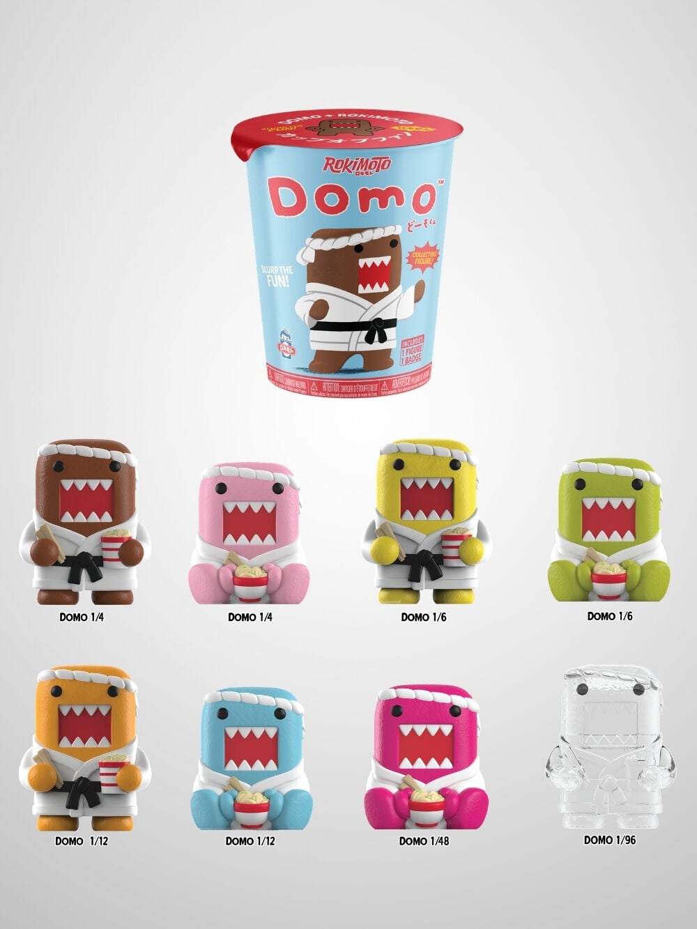 Domo - Rokimoto Mystery Cup Wave 6 Sürpriz Bardak Koleksiyon Figürü