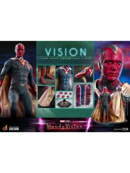 WandaVision - The Vision 1/6 Scale Koleksiyon Figürü