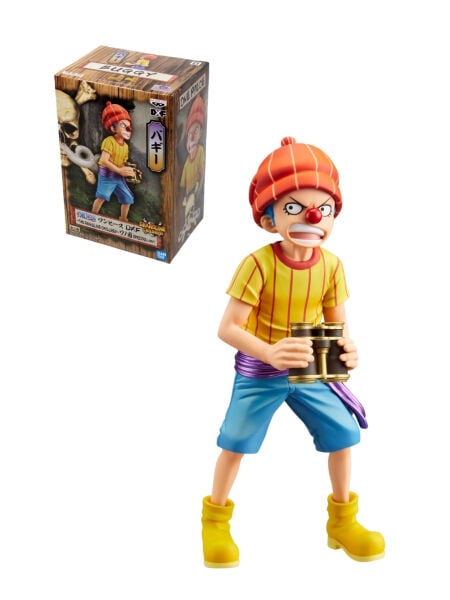 One Piece Wano Country - Buggy DXF The Grandline Children Series Anime Figür