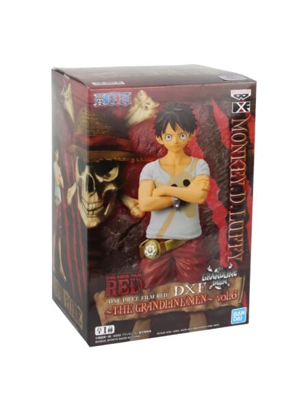 One Piece Film: Red - Luffy DXF The Grandline Men Vol. 6 Anime Figürü